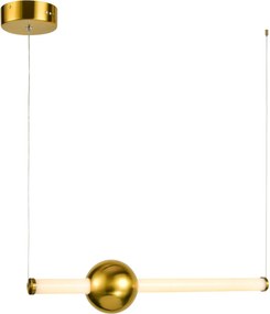ITALUX PND-16357-CB-1 HALLING Modern Led Függesztett Lámpa Fehér, Réz LED IP20
