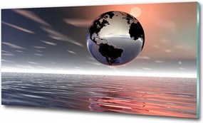 Fotó kép edzett üveg Űrhajós 100x70