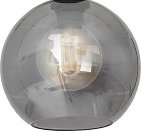 SOFIA E27 univerzális csereüveg, átmérő 20 cm, füstös fekete