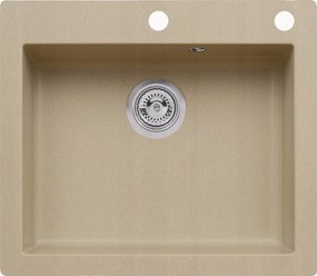 Gránit Mosogató Egykamrás 57x50 csepegtető nélkül Annie 60 Szifon Szett