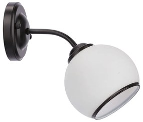 Fekete-fehér fali lámpa Marinen – Candellux Lighting
