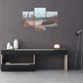 Kép - Rózsaszín strand (90x60 cm)