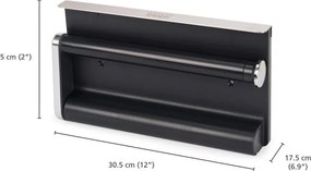 Ezüstszínű fali műanyag papírtörlő tartó RollGrip – Joseph Joseph