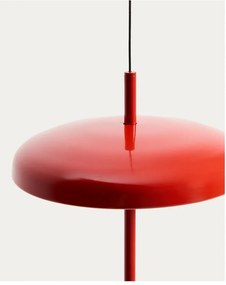 Piros LED dimmelhető mennyezeti lámpa fém búrával ø 16 cm Porte – Kave Home