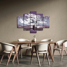 Kép - Fa a felhőkben (150x105 cm)