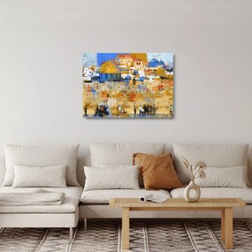Kép - siratófal, Jerusalem, Israel (üvegen) (70x50 cm)