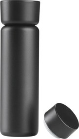Fekete rozsdamentes acél termobögre 650 ml Singles – Zone