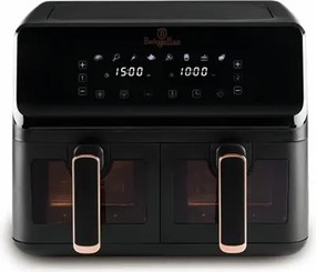 BerlingerHaus Dupla AirFryer (4,1 L + 4,1 L) Black Rose Collection BH/9469
