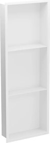 Mexen X-Wall-R fülkes polc gallérral és polccal 90 x 30 cm, fehér - 1920903010S