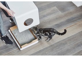 Fehér macskatoalett 41x54,5 cm Sito White – MiaCara