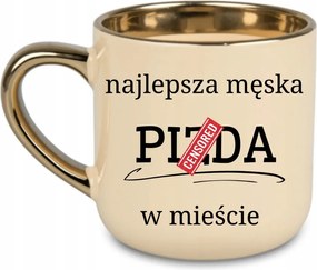 Elegáns bögre „piz Da legjobb kínszenvedés a városban” 400 Krémszínű