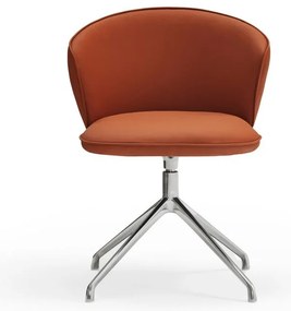 Narancssárga kárpitozott étkezőfotel szett 2 db-os Add – Teulat