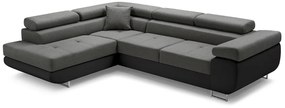 ALFA sarok kanapéágy, 273x70/85x203, sioux 1115/lux 23, jobb sarok