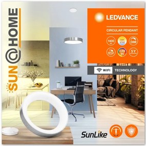 Ledvance - SUN@HOME CIRCULAR LED/18,5W/230V Wi-Fi állítható LED csillár