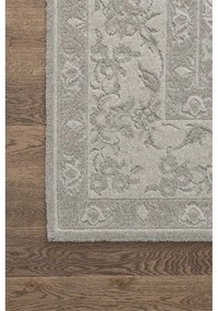 Szürke gyapjú szőnyeg 120x180 cm Kirla – Agnella