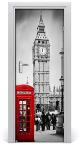 Ajtóposzter Big Ben, London 85x205 cm