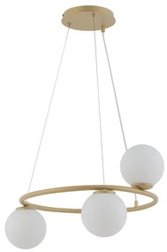 Csillár zsinóron GAMA 3xG9/12W/230V arany