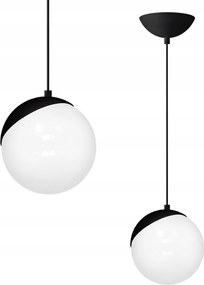 Függőlámpa Sfera Black 1xE14