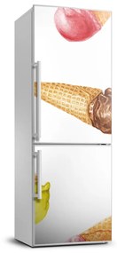 Hűtő matrica Fagylalt wafelku FridgeStick-70x190-f-102781305
