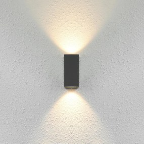ITALUX OWL-2198-1SQ GENTA Modern Kültéri Fali Lámpa Fekete GU10 IP54
