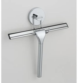 WENKO 20877100 - VACUUM-LOC kerek vízlehúzó, rozsdamentes acél/fényes króm/ezüst, 24,5x25 cm