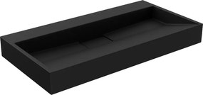 Mexen Ava asztali mosdókagyló konglomerátumból B/O 90 x 46 cm, fekete - 23019070