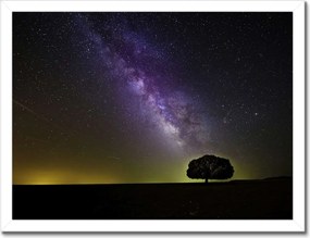 Poszterek keretben 40x30 Csillagos éj