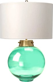Elstead Lighting KARA DL-KARA-TL-GREEN Asztali lámpa 1x60W/E27