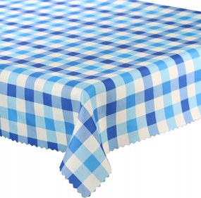 Foltálló Futópad Nyomtatás Kék kockás 50x100 cm