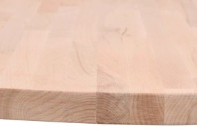 tömör bükkfa kerek asztallap Ø80 x 2,5 cm