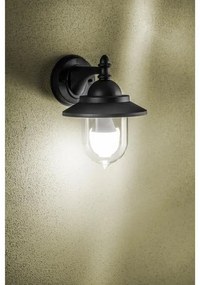 Lámpa Kerti lámpatest TOSKANA-AD, E27, MAX.60W, IP54, AC220-240V, 50-60Hz, fekete