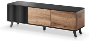 TV asztal Ranae RTV1 (wotan tölgy + fekete). 1038835