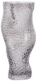 Üveg Virágtartó váza 31 Szürke DYTIKO Beliani