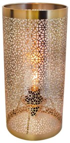 ByRydens 4000500-6519 - Asztali lámpa HERMINE 1xE14/5W/230V sárgaréz