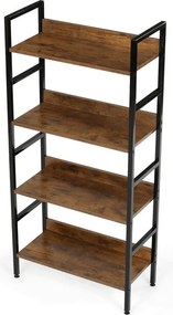 Regál, mdf, hnědá, GD-314 OLW