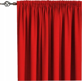 Panama Matt Szalagfüggöny 145x250 piros