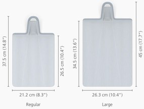 Vágódeszka 26x45 cm Chop2Pot – Joseph Joseph