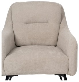 Bézs zsenília fotel Classic – Ixia