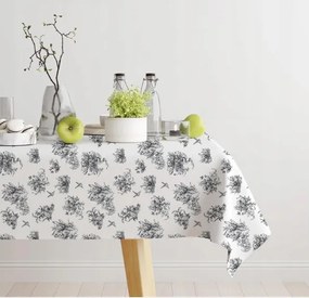 Staruby Abrosz téglalap alakú asztalhoz PVC-ből, vízálló, virágmintás