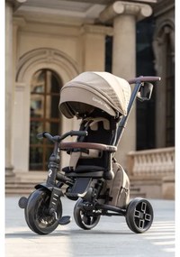 QPlay - Gyermek tricikli 7 az 1-ben COMFO MAX barna