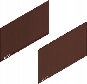 Blum 770F400AS Legrabox Dekorációs elem h=241 mm hosszú=400 mm noble rust