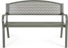 Khaki fém kerti pad Lizette – Bizzotto