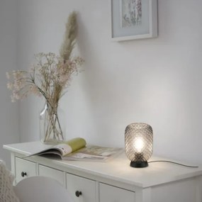 JUST LIGHT. 14906-18 - Asztali lámpa REISHI 1xE27/40W/230V fekete