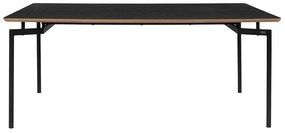 Fekete étkezőasztal 90x180 cm Alto – Støraa