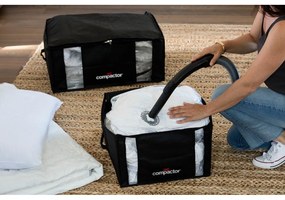 Black Edition fekete tároló vákuumos zsákkal, térfogat 210 l - Compactor