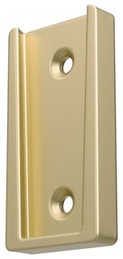 Matt aranyszínű acél bővíthető függönykarnis 107 - 305 cm Flute – Umbra