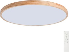 BRILAGI -LED dimmelhető lámpatest WOODLINE LED/128W/230V 3000-6000K tölgy átm. 100 cm+távirányító
