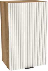 Konyhaszekrény felső 45/72 Vigo korpusz tölgy Evoke front Ryfla fehér matt