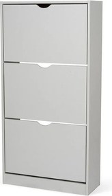 Szürke billenő ajtós cipőtartó 60x118x24 cm Stelo – Bonami Essentials