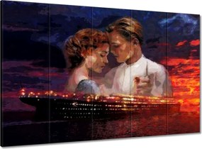 Vászonkép 100x70 Titanic naplemente